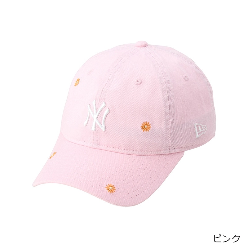 NEW ERA ニューエラ 9TWENTY フラワーキャップ(ピンク): 通常| プラザ
