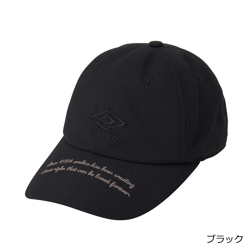 umbro アンブロ キャップ(ブラック): 通常| プラザオンラインストア