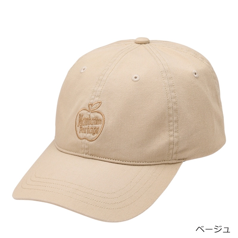 Manhattan Portage マンハッタンポーテージ ツイルキャップ(ベージュ