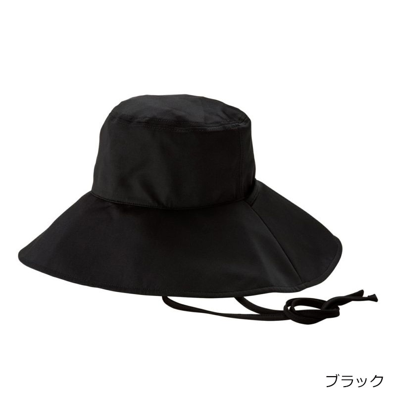Wpc. UVカット 接触冷感 つば広ハット(ブラック): 通常| プラザ