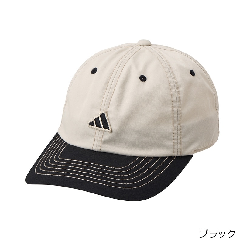 adidas アディダス 2トーンキャップ(ブラック): 通常| プラザ