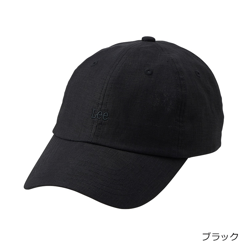 Lee リー リネンキャップ(ブラック): 通常| プラザオンラインストア