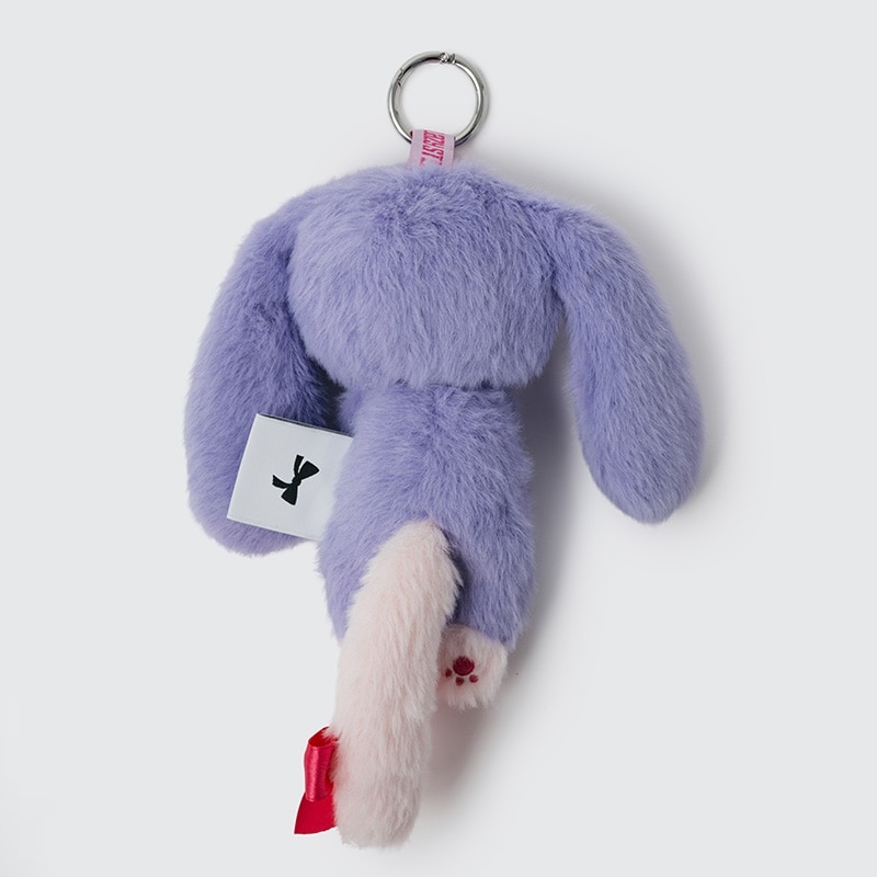 Lazy Styles レイジースタイルズ Lozie マスコットキーリング Purple