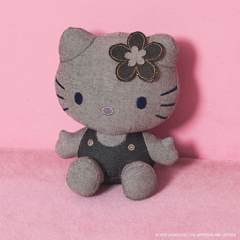 SOMETHING サムシング HELLO KITTY ハローキティ デニムぬいぐるみ