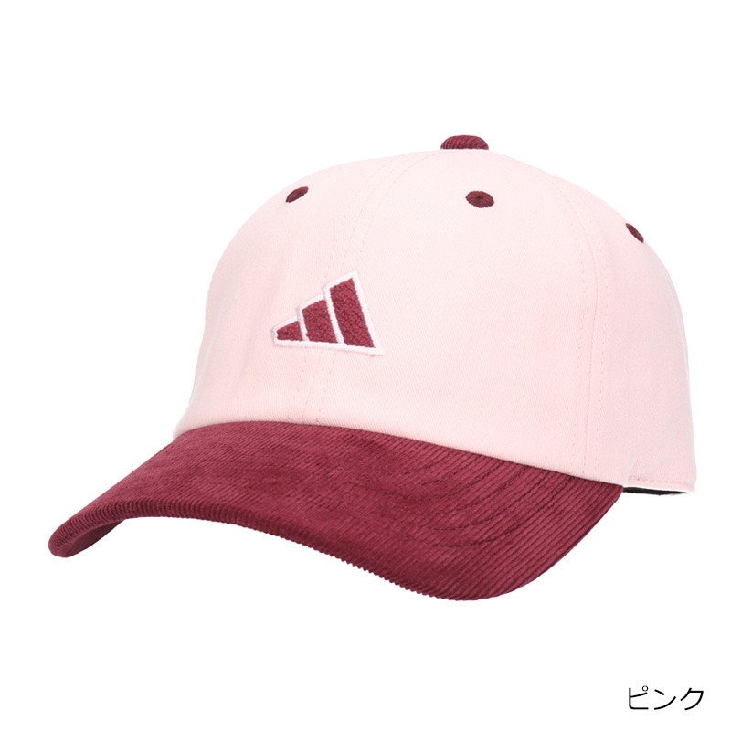 【匿名配送】キャップ PINK #0854 adidas アディダス 2トーンキャップ(ピンク): 通常| プラザオンライン