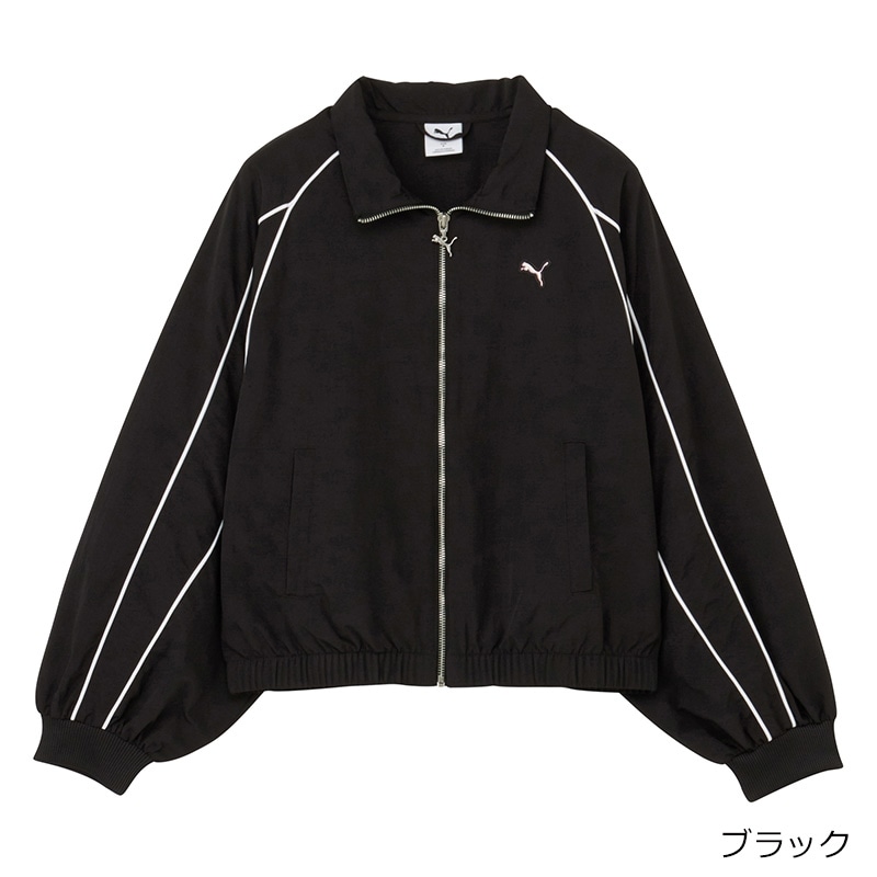 PUMA プーマ トラックジャケット(ブラック): 通常| プラザオンラインストア