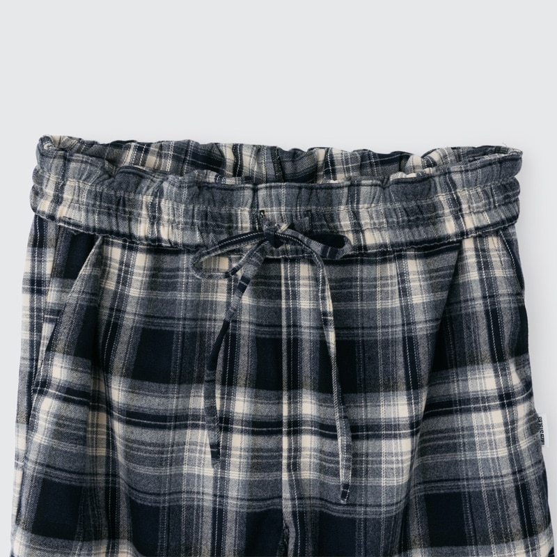 Lazy styles レイジースタイルズ ワイドレッグ チェックパンツ