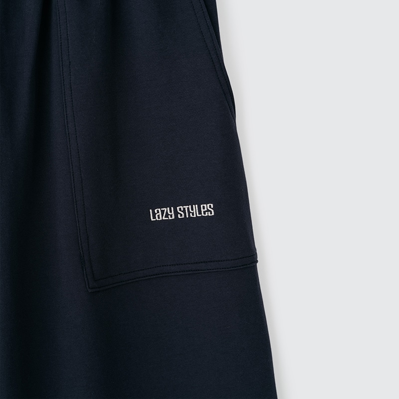 Lazy Styles レイジースタイルズ ワイドレッグ スウェットパンツ L