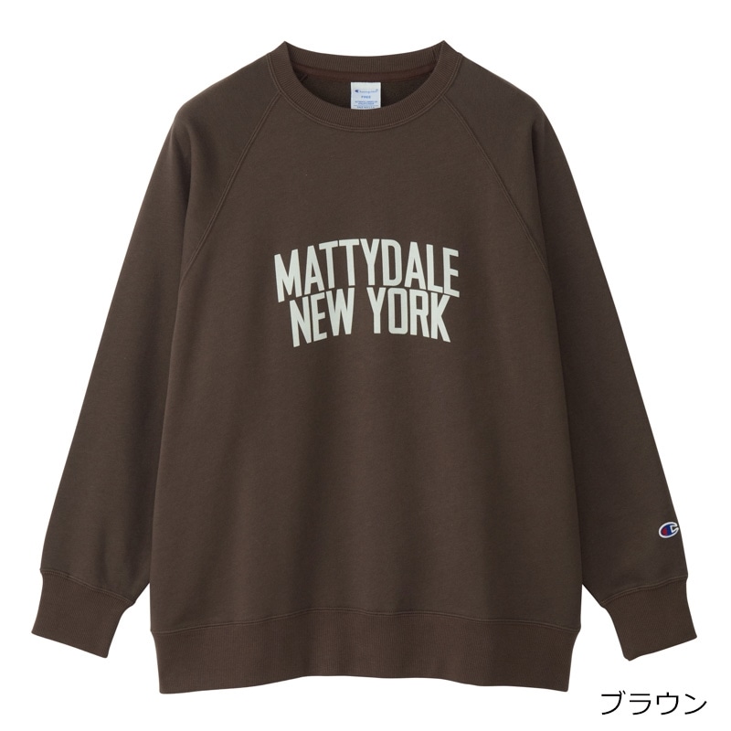 Champion チャンピオン プリントオーバーサイズスウェット