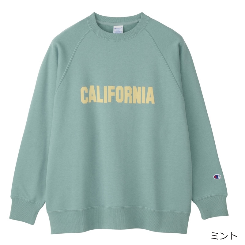 Champion チャンピオン プリントオーバーサイズスウェット