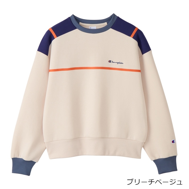 STONE  ベージュ クルーネック トレーナー b8oSqWZVaGwg.jpg?width=768