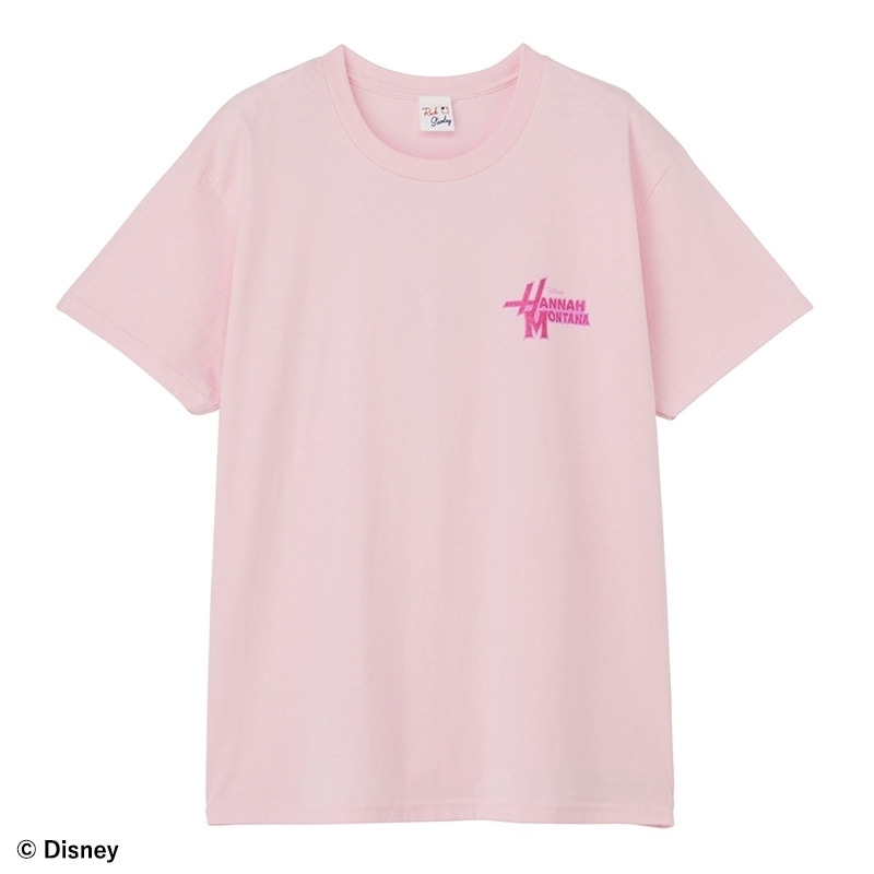 Disney / シークレット・アイドル ハンナ・モンタナ / Tシャツ ピンク