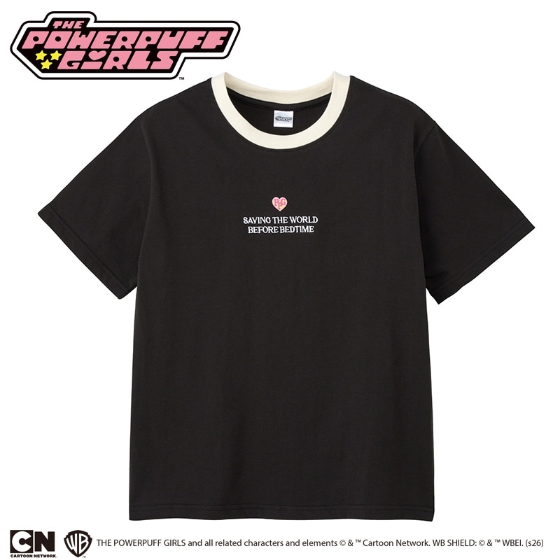 THE POWERPUFF GIRLS / パワーパフ ガールズ / リンガーTシャツ
