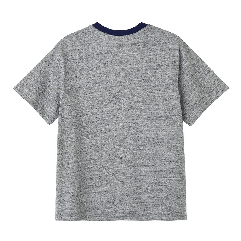 Disney（ディズニー）/ スティッチ / リンガーTシャツ グレー