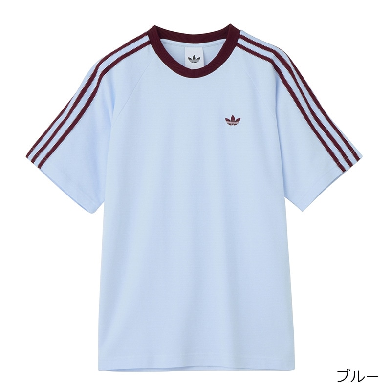 adidas アディダス ブリットコア リンガー 半袖Tシャツ(ホワイト