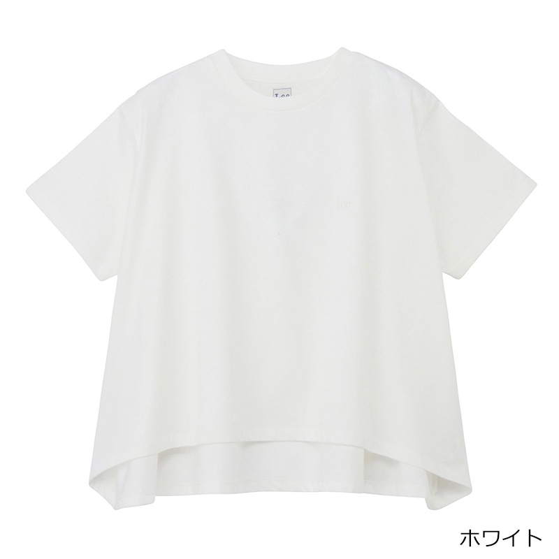 Lee リー フレアTシャツ(ホワイト): 通常| プラザオンラインストア