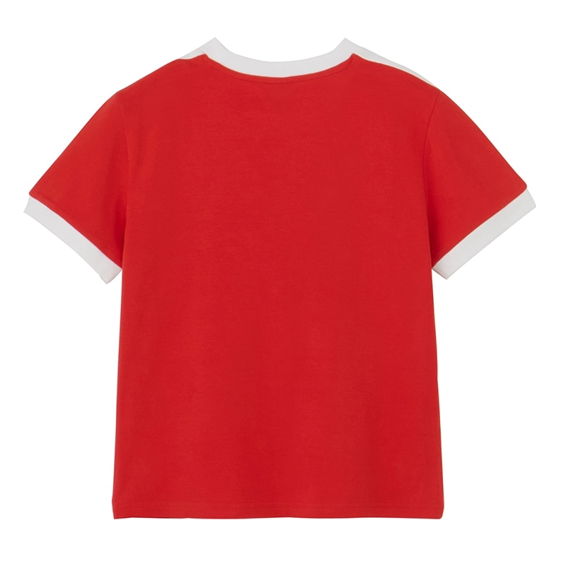 PUMA プーマ スリムTシャツ レッド Lサイズ(レッド): 通常| プラザ