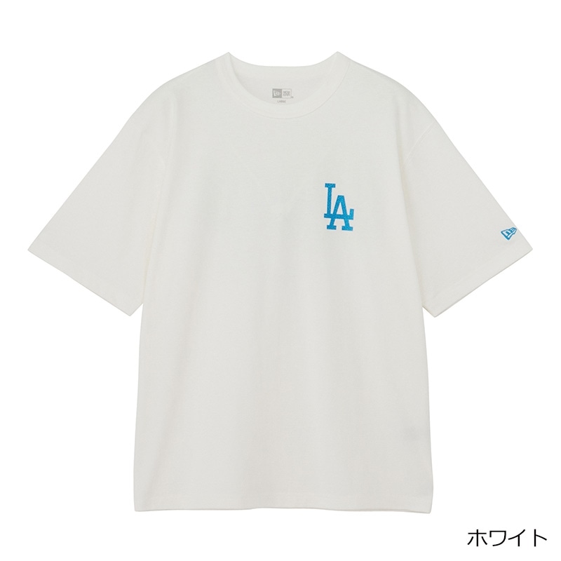 NEW ERA ニューエラ MLB Tシャツ(ホワイト／ロサンゼルス・ドジャース