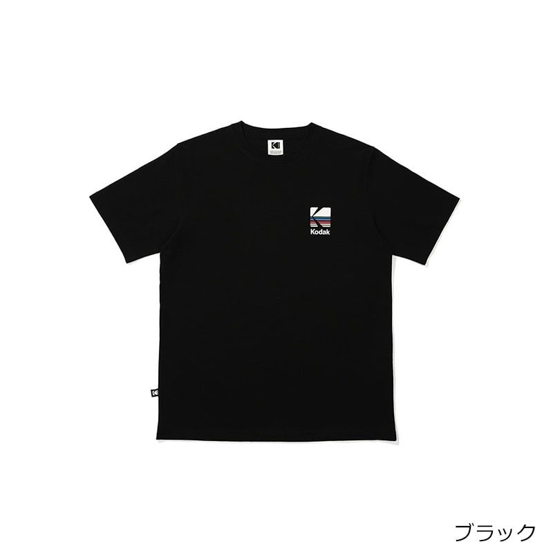 Kodak コダック レインボー ソロナ Tシャツ(ブラック): 通常| プラザ