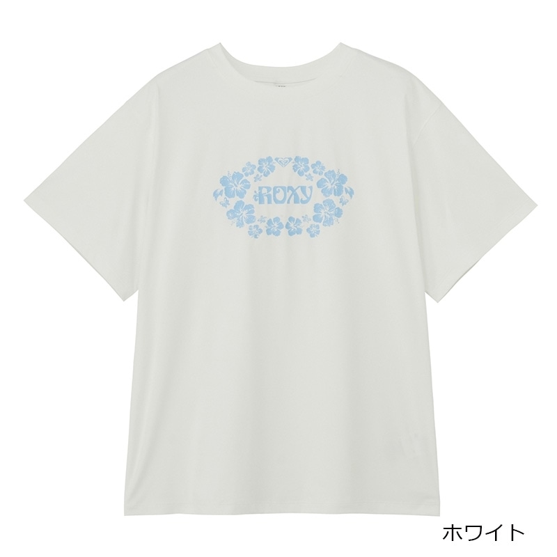 ♥ROXY様♥ ROXY ロキシー ラッシュTシャツ(ホワイト): 通常| プラザオンラインストア