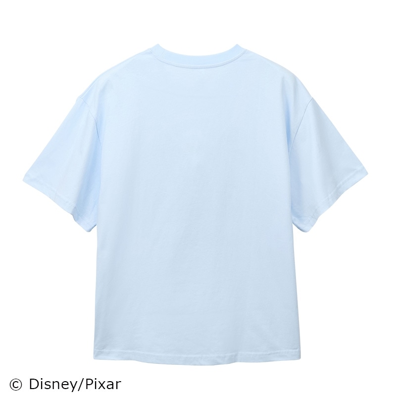 TOY STORY 5(トイ・ストーリー 5) ロゴ Tシャツ サックス ビッグ