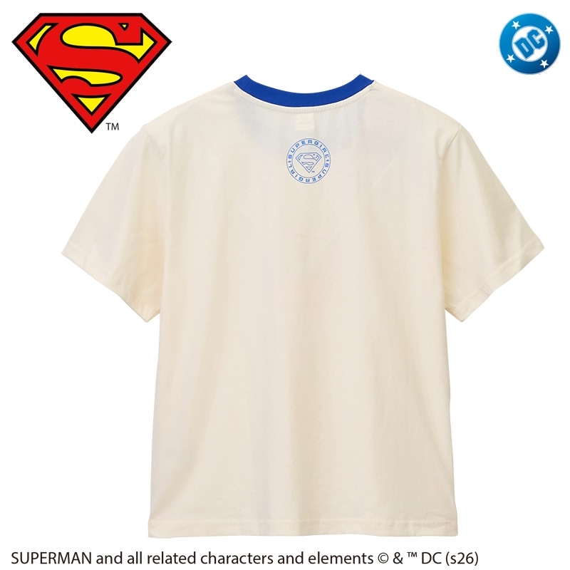 SUPERGIRL スーパーガール Tシャツ バニラホワイト (ベーシック