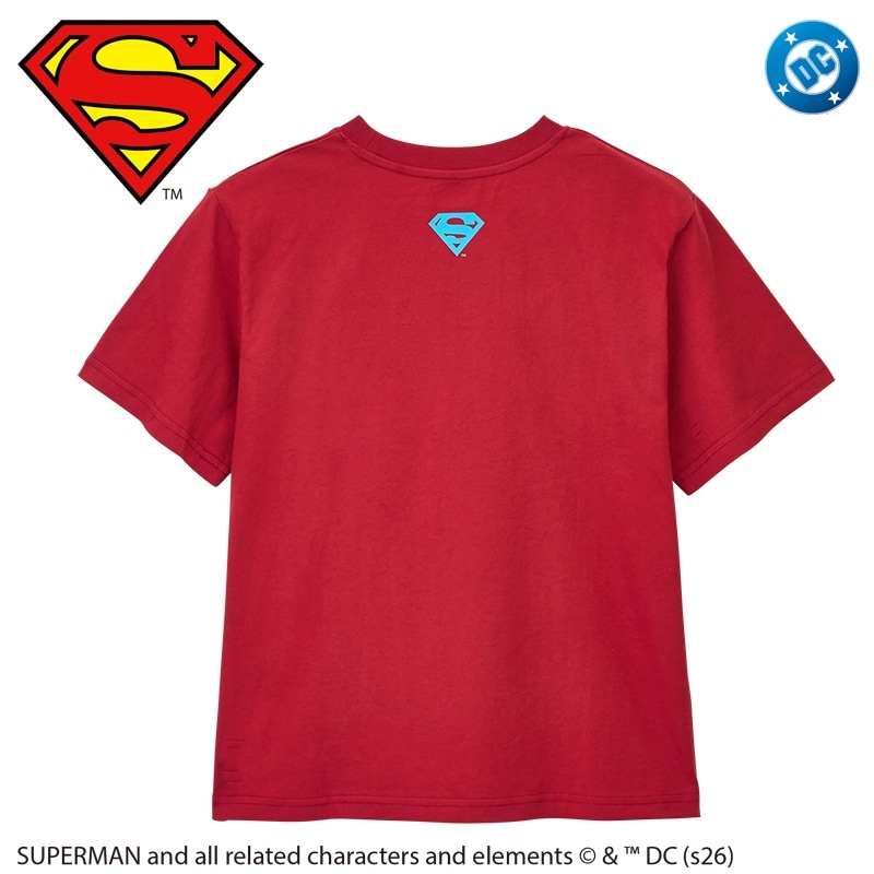 SUPERGIRL スーパーガール Tシャツ レッド (ベーシック)(レッド): 通常