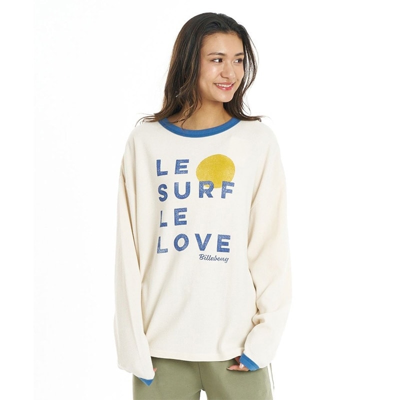 BILLABONG ビラボン ウィメンズ LE SURF LE LOVE LS TEE ロンT(WCP
