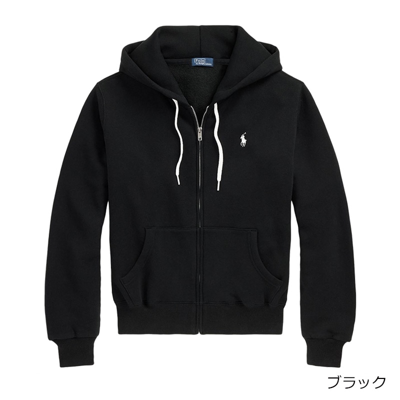 POLO テックフリース ダブルコットンフルジップフーディ 再出品 POLO RALPH LAUREN ポロ ラルフ ローレン コットン フリース