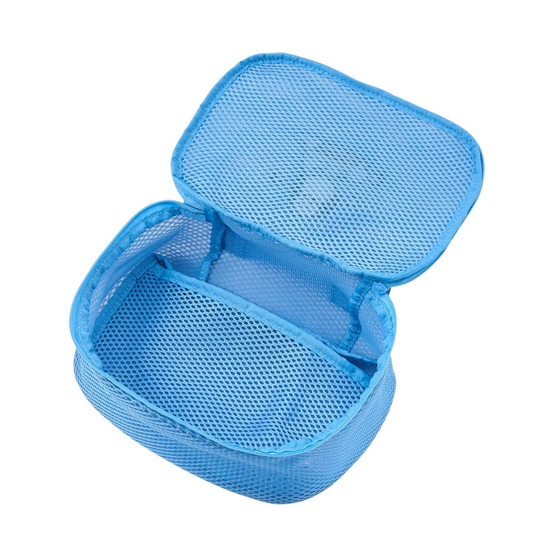 スヌーピー PEANUTS メッシュポーチ Sサイズ(ブルー): 通常| プラザ