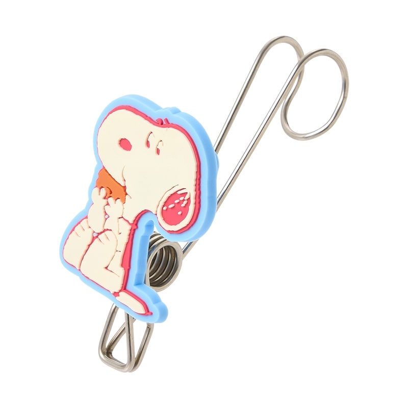 スヌーピー PEANUTS モチーフ付きクリップ 2Pセット(クリップ): 通常