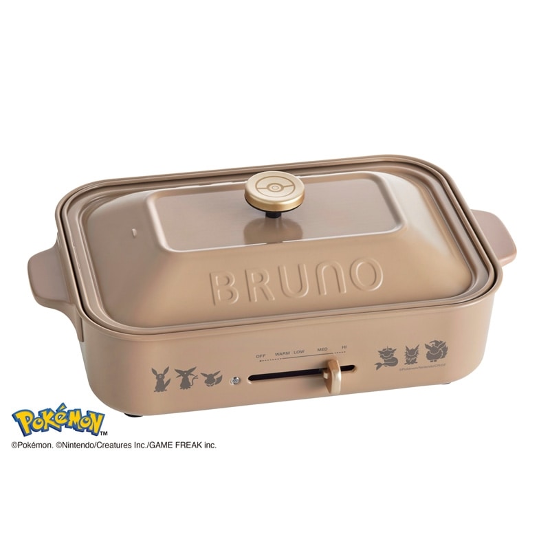 コレクションプレート ブイズ コンプ 楽天市場】BRUNO Pokémon コンパクトホットプレート BOE118の通販