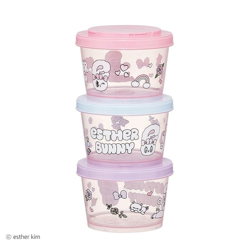 Esther Bunny エスターバニー ジョイント式保存容器3個セット(保存容器
