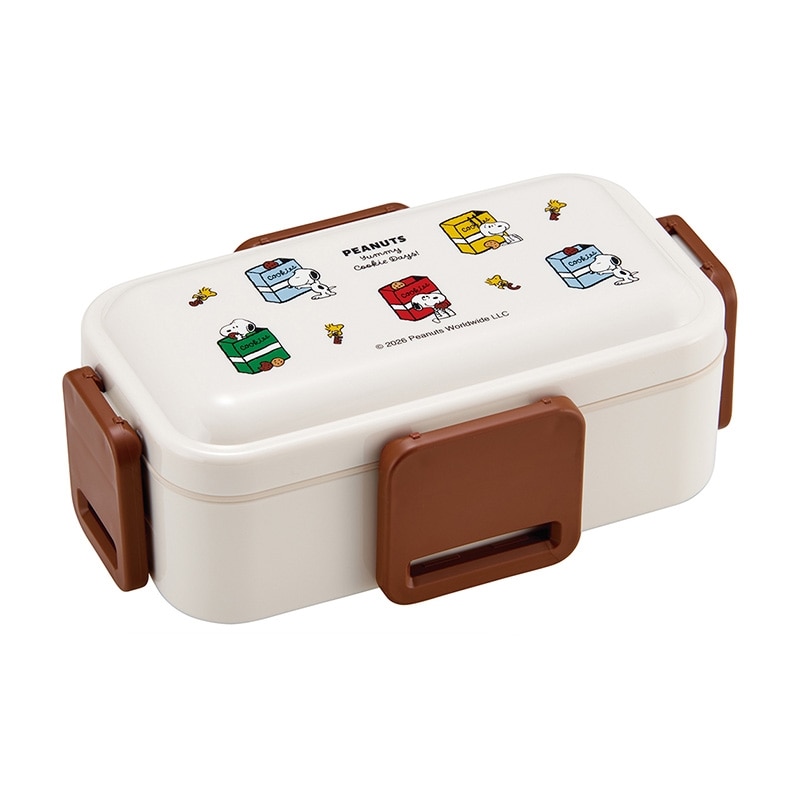 PEANUTS in private スヌーピー ランチボックス　PLAZA スヌーピー PEANUTS 2段ふわっとランチボックス Yummy Cookie Days!(2