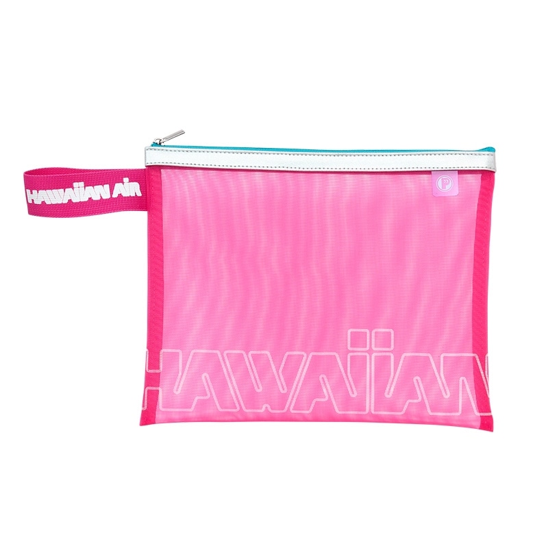PLAZA BASICS HAWAIIAN AIRLINES ハワイアン航空 メッシュポーチセット
