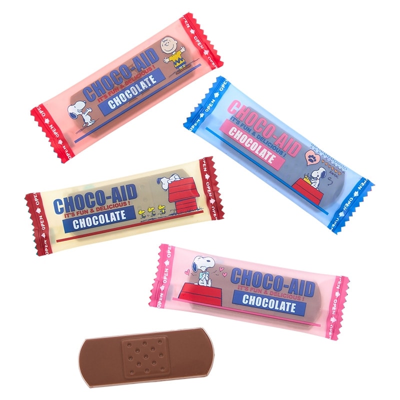 スヌーピー PEANUTS チョコエイド ぷっくりポーチ(チョコレート): 通常