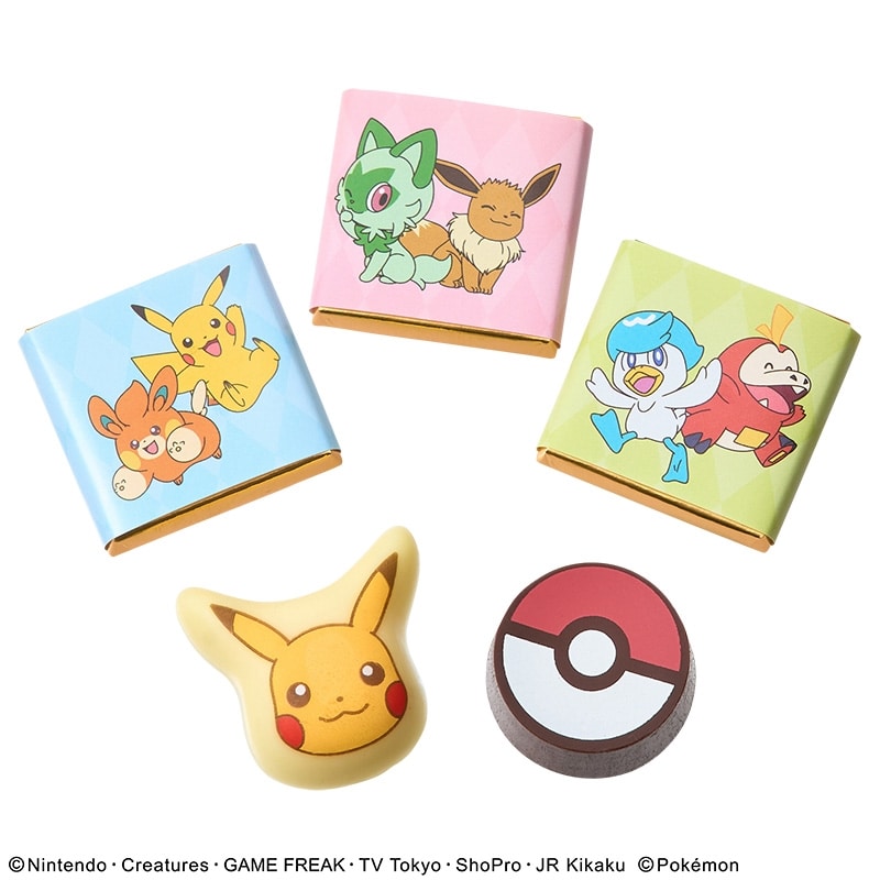 ポケモン 韓国 しゃぶオールデイ コラボ バッジ コンプ14種セット マイネローレン ポケモンデザイン チョコセットS (ポケモン