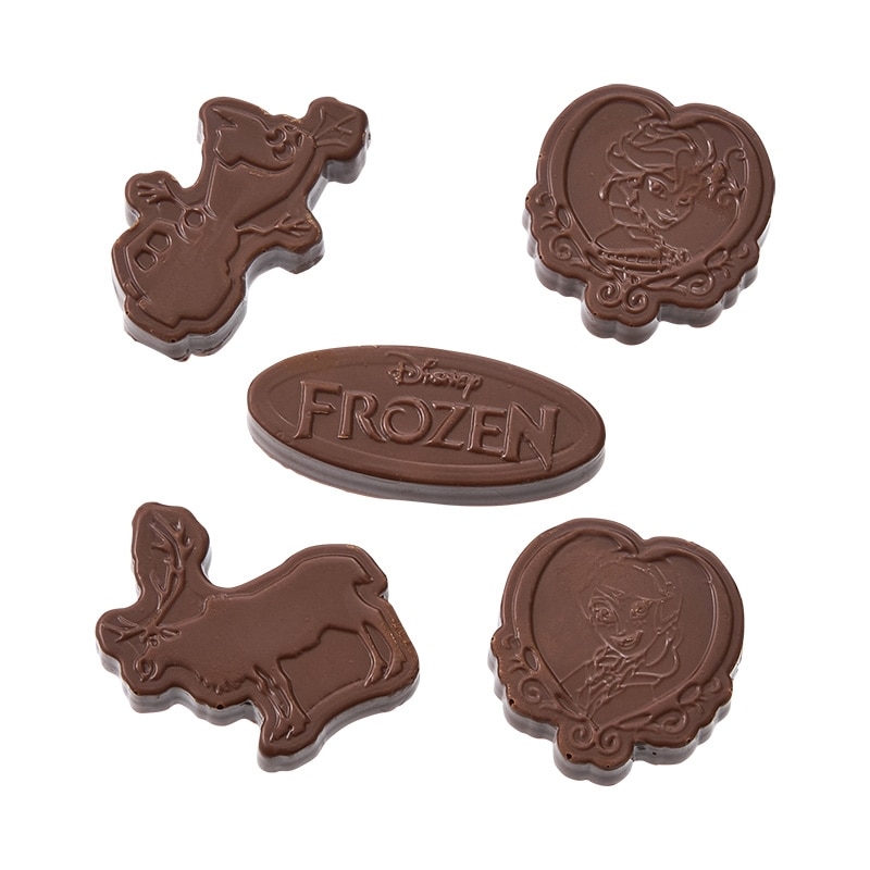 アナと雪の女王 フィギュアチョコレート(チョコレート): 通常| プラザ