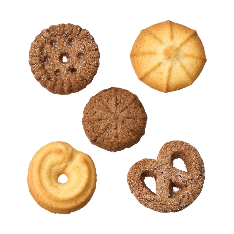 コペンハーゲンデザイン ラウンドティン アソートクッキー