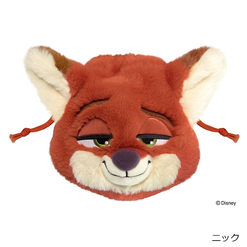 ZOOTOPIA2 ズートピア2 ぬいぐるみ巾着(ニック): 通常| プラザ