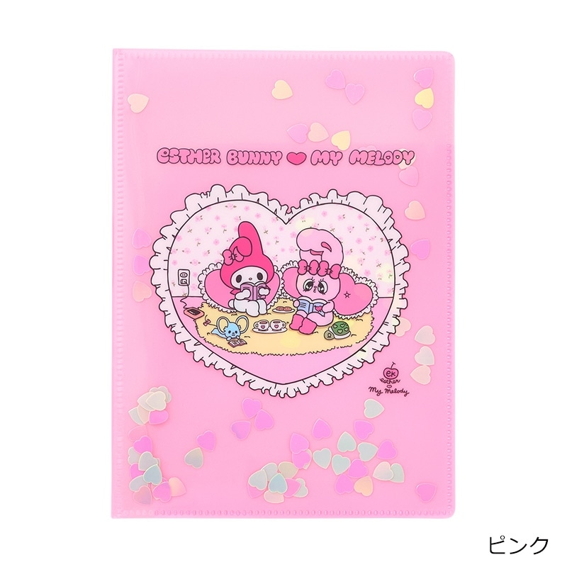 ESTHER BUNNY エスターバニー × マイメロディ スパンコール入りクリア