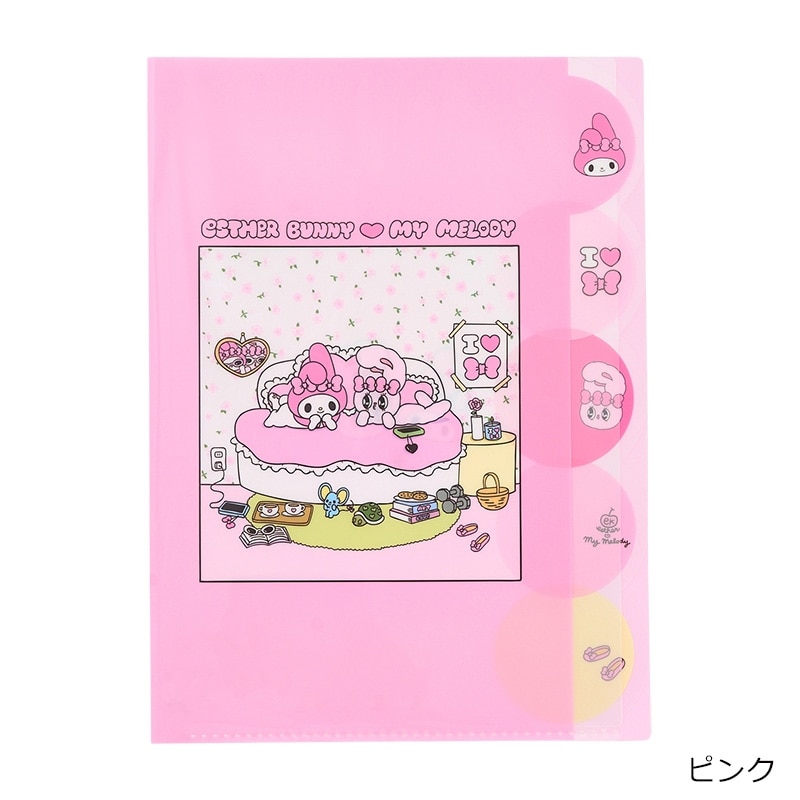 ESTHER BUNNY エスターバニー × マイメロディ ダイカットクリア