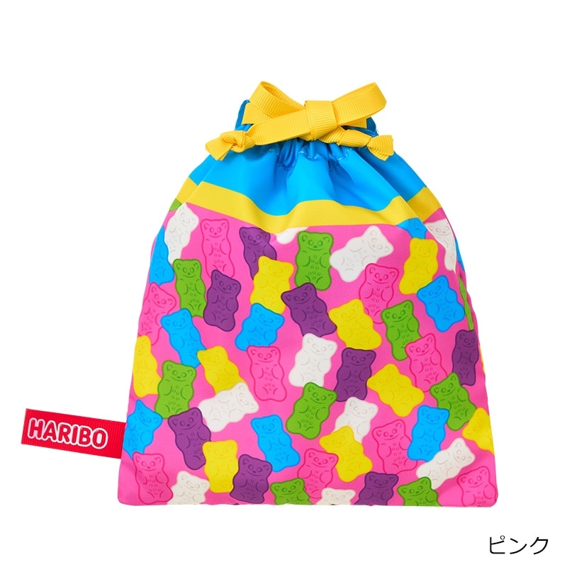 HARIBO ハリボー 巾着(ピンク): 通常| プラザオンラインストア