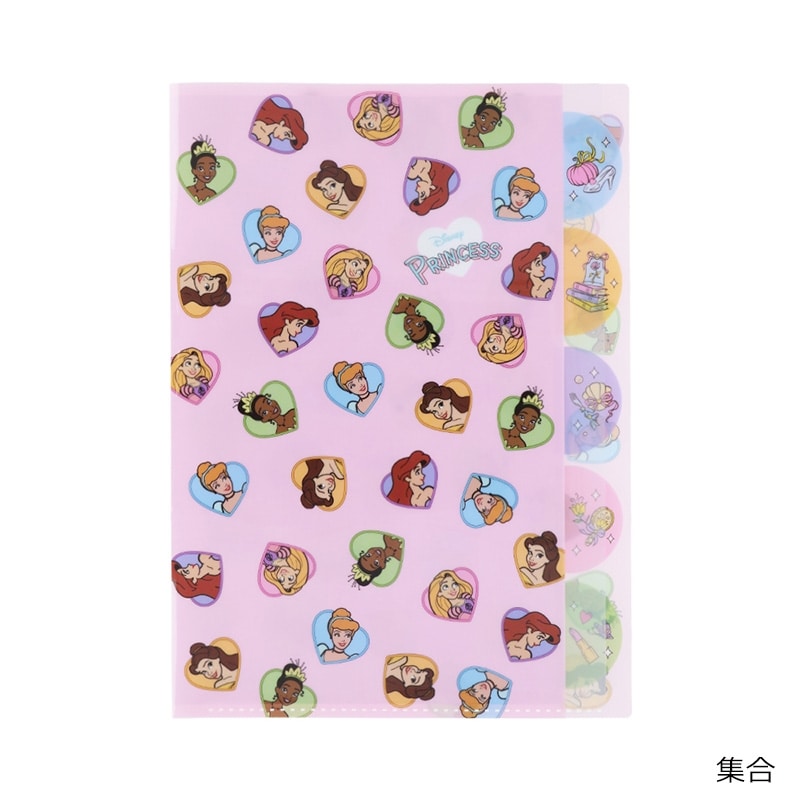 Disney(ディズニー) ディズニープリンセス ダイカットクリアファイル5P