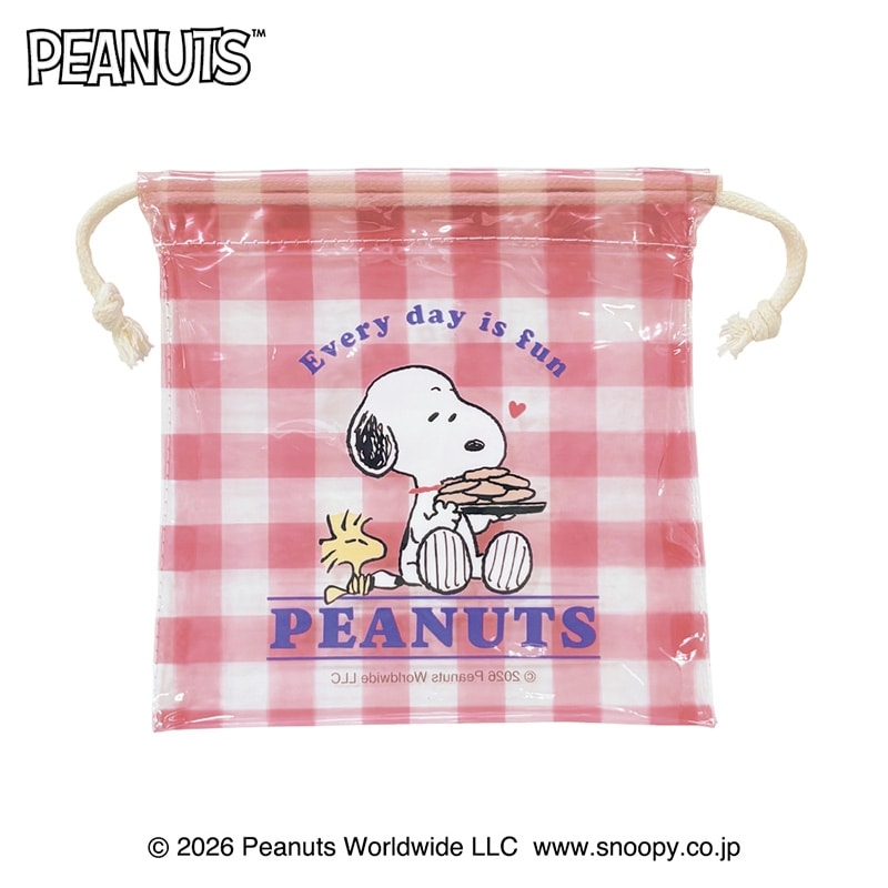 スヌーピー PEANUTS シークレットPVC巾着※種類は選べません(PVC巾着
