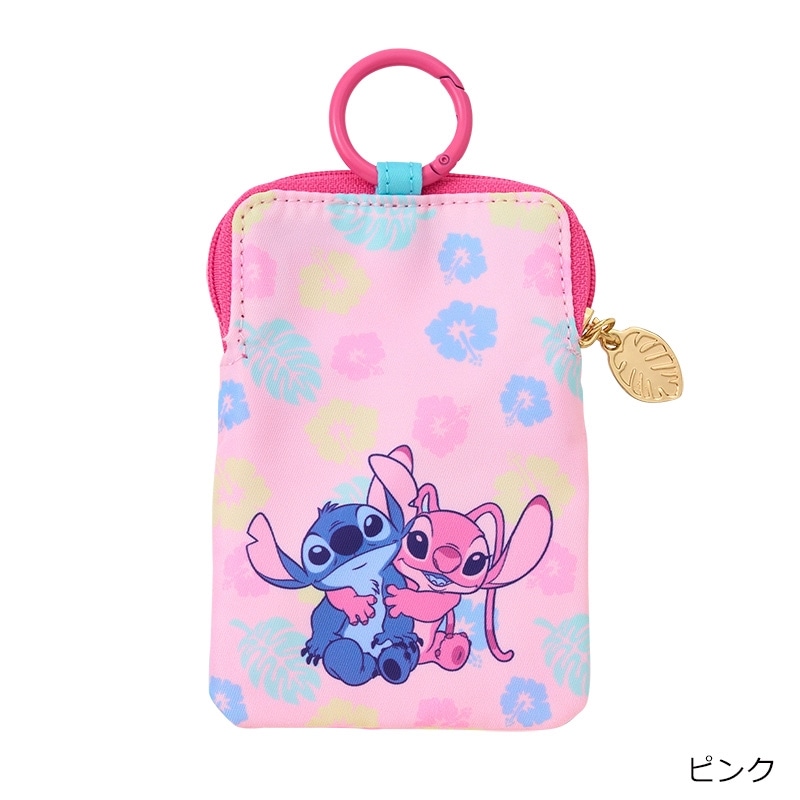 Disney(ディズニー) スティッチ IDケース(ピンク): 通常| プラザ