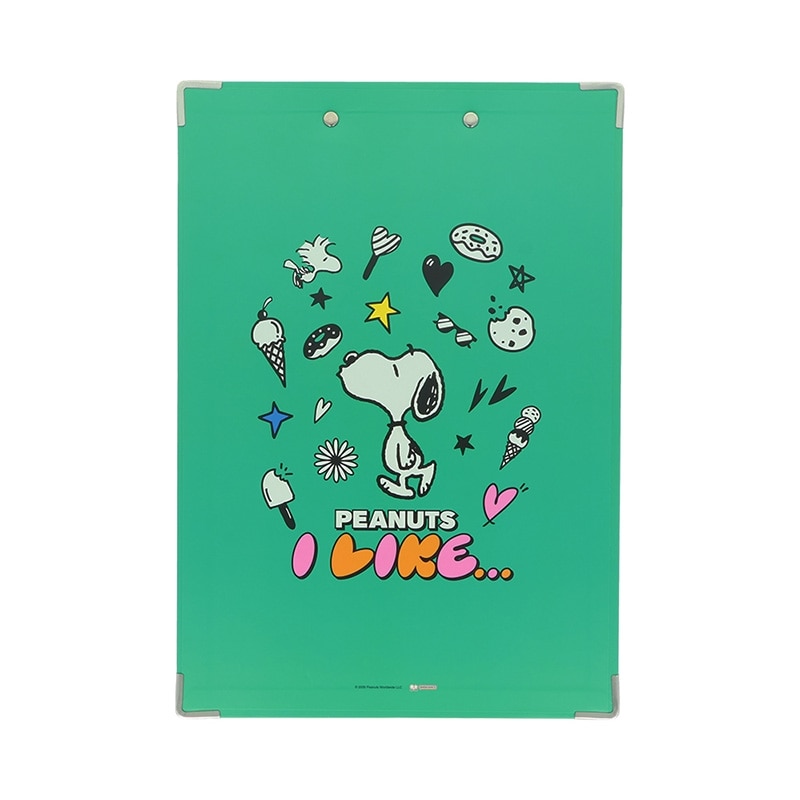 スヌーピー PEANUTS クリップボードA4 PEANUTS I LIKE…(チラシ): 通常