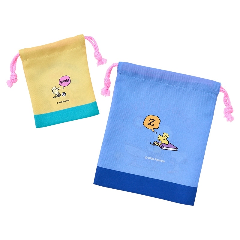 スヌーピー PEANUTS 巾着セット 放課後(巾着セット): 通常| プラザ