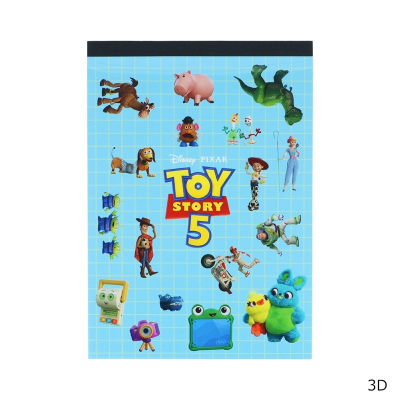 TOY STORY 5 トイ・ストーリー 5 メモB7(3D): 通常| プラザオンライン