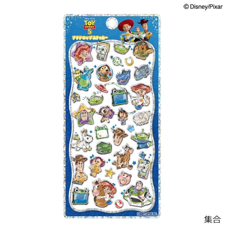 【国内正規品】　プチドロップステッカー　ディズニー　トムジェリ　トイストーリー TOY STORY トイ・ストーリー プチドロップステッカー(集合): 通常